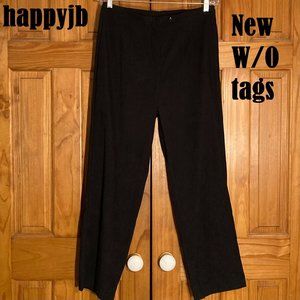 NWOT First Option Petite Vintage 90s Pants Career Black Size 14P